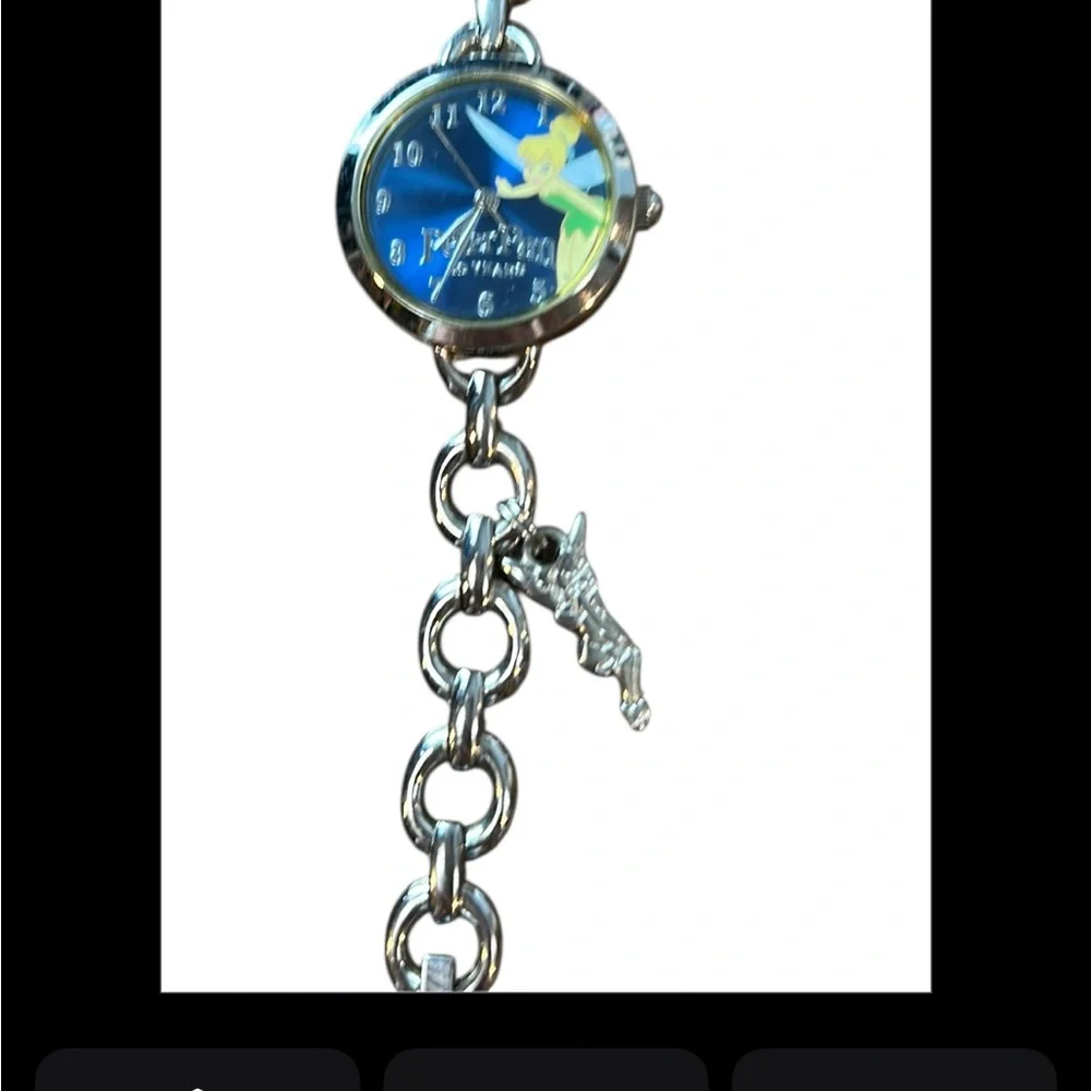 Disney Peter Pan Tinker Bell Watch with Charm